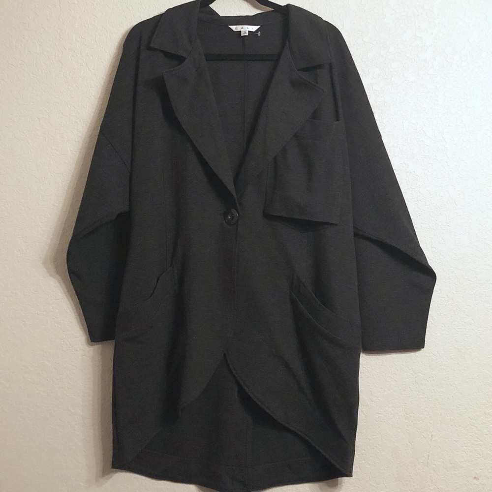 CAbi Ponte Lisbon Lagenlook Jersey Knit Jacket L